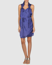 Load image into Gallery viewer, Vivienne Westwood Anglomania Gainsborough Purple Satin Wrap Dress