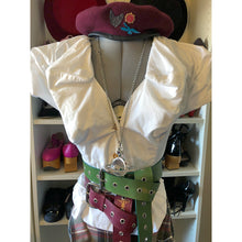 Load image into Gallery viewer, Vivienne Westwood Anglomania Bondage Skirt in Exhibition Tartan