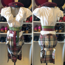 Load image into Gallery viewer, Vivienne Westwood Anglomania Bondage Skirt in Exhibition Tartan