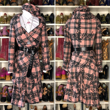Load image into Gallery viewer, Vivienne Westwood Red Label 2006 Signature Tartan Skirt Suit in Pink