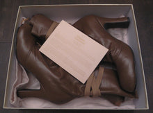 Load image into Gallery viewer, Vivienne Westwood Gold Label Bag Boots Brown Leather