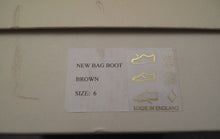 Load image into Gallery viewer, Vivienne Westwood Gold Label Bag Boots Brown Leather