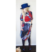 Load image into Gallery viewer, Vivienne Westwood Worlds End Alcoholic Dress in Union Jack Print