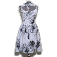 Load image into Gallery viewer, Vivienne Westwood Anglomania Watteau Black and White Sunday Dress