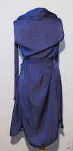 Load image into Gallery viewer, Vivienne Westwood Anglomania Gainsborough Purple Satin Wrap Dress