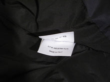 Load image into Gallery viewer, Vivienne Westwood Anglomania Thursday Sword Dress Black and Blue Taffeta Block Stripes