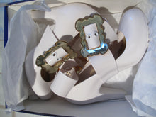 Load image into Gallery viewer, Vivienne Westwood Melissa Temptation Heels in White Rubber