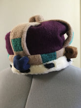Load image into Gallery viewer, Vivienne Westwood 2006 Re-issue Wool Crown Beret Hat in Purple