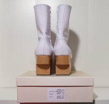 Load image into Gallery viewer, Vivienne Westwood Gold Label Rocking Horse Shoes Boots White Kid Leather