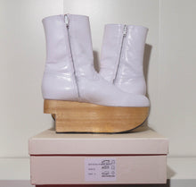 Load image into Gallery viewer, Vivienne Westwood Gold Label Rocking Horse Shoes Boots White Kid Leather