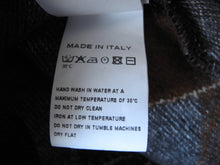 Load image into Gallery viewer, Vivienne Westwood Gold Label Reverse Knit Brown Argyle Wool Tube Skirt