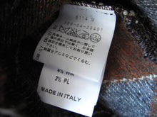 Load image into Gallery viewer, Vivienne Westwood Gold Label Reverse Knit Brown Argyle Wool Tube Skirt