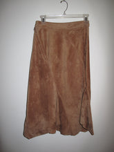 Load image into Gallery viewer, Vivienne Westwood Japan Label Tan Suede Knee-Length Skirt