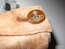 Load image into Gallery viewer, Vivienne Westwood Japan Label Tan Suede Knee-Length Skirt