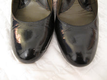Load image into Gallery viewer, Vivienne Westwood Accessories Label Black Patent Ankle Strap Pumps Heels Shoes