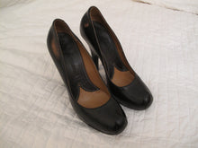 Load image into Gallery viewer, Vivienne Westwood Accessories Label Powerstation Black Leather Courts Heels
