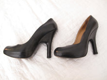 Load image into Gallery viewer, Vivienne Westwood Accessories Label Powerstation Black Leather Courts Heels