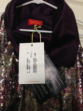 Load image into Gallery viewer, Vivienne Westwood Red Label Purple Sequin High Collar Sleeveless Dress
