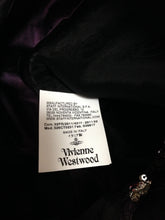 Load image into Gallery viewer, Vivienne Westwood Red Label Purple Sequin High Collar Sleeveless Dress