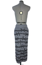 Load image into Gallery viewer, Vivienne Westwood Anglomania AW 2013 Cashmere Blend Wool Knit Barbed Wire Tube Skirt