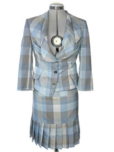 Load image into Gallery viewer, Vivienne Westwood Red Label SS 2013 Giant Check Alcoholic Jacket and Pleated Skirt Suit
