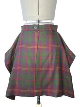 Load image into Gallery viewer, Vivienne Westwood Anglomania Red Green Tartan Folded Skirt