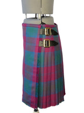 Load image into Gallery viewer, Vivienne Westwood Worlds End Medium Kilt Lindsay Ancient Lochcarron Tartan Skirt
