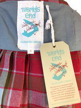 Load image into Gallery viewer, Vivienne Westwood Worlds End Mini Kilt Skirt Robertson Weathered Red Tartan