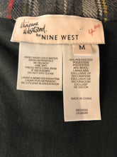 Load image into Gallery viewer, Vivienne Westwood for Nine West 2006 Signature Tartan Dark Grey Wool Mini Kilt