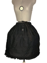 Load image into Gallery viewer, Vivienne Westwood Anglomania Black Eyelet Cotton Mini Crini