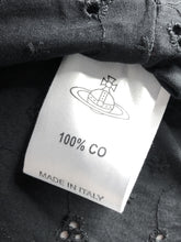 Load image into Gallery viewer, Vivienne Westwood Anglomania Black Eyelet Cotton Mini Crini