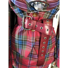 Load image into Gallery viewer, Vivienne Westwood Red Label AW 2009 Maclean of Duart Tartan Wide Collar Jacket and Pockets Mini Skirt Suit