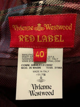 Load image into Gallery viewer, Vivienne Westwood Red Label AW 2009 Maclean of Duart Tartan Wide Collar Jacket and Pockets Mini Skirt Suit
