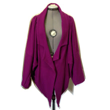Load image into Gallery viewer, Vivienne Westwood Anglomania 2010 Butterfly Coat Purple Wool