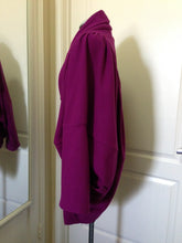 Load image into Gallery viewer, Vivienne Westwood Anglomania 2010 Butterfly Coat Purple Wool