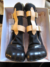 Load image into Gallery viewer, Vivienne Westwood Gold Label Bondage Boots Black Canvas