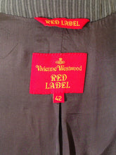 Load image into Gallery viewer, Vivienne Westwood Red Label Grey Pinstripe Skirt Suit