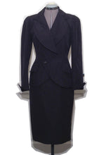 Load image into Gallery viewer, Vivienne Westwood Red Label Criss-Cross Button Dark Grey Skirt Suit
