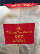 Load image into Gallery viewer, Vivienne Westwood Red Label Criss-Cross Button Dark Grey Skirt Suit