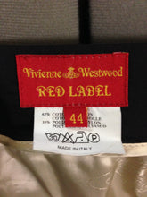 Load image into Gallery viewer, Vivienne Westwood Red Label Criss-Cross Button Dark Grey Skirt Suit