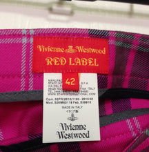 Load image into Gallery viewer, Vivienne Westwood Red Label AW 2010 Pink Tartan Skirt Heart Corset Suit Set