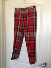 Load image into Gallery viewer, Vivienne Westwood Red Label AW 2014 3D Love Jacket Pants Suit Set in Red Tartan