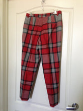 Load image into Gallery viewer, Vivienne Westwood Red Label AW 2014 3D Love Jacket Pants Suit Set in Red Tartan