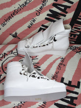 Load image into Gallery viewer, Vivienne Westwood Opening Ceremony Three Tongue Trainer Sneaker Shoes White