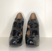 Load image into Gallery viewer, Vivienne Westwood AW 2005 Accessories Label Power Station Gillies in Black Patent Leather
