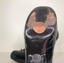 Load image into Gallery viewer, Vivienne Westwood AW 2005 Accessories Label Power Station Gillies in Black Patent Leather