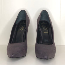 Load image into Gallery viewer, Vivienne Westwood Anglomania Eggplant Purple Mock Stingray Pointed Pumps
