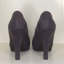 Load image into Gallery viewer, Vivienne Westwood Anglomania Eggplant Purple Mock Stingray Pointed Pumps