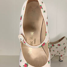 Load image into Gallery viewer, Vivienne Westwood Gold Label Mary Jane Cream Canvas Floral Print