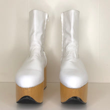 Load image into Gallery viewer, Vivienne Westwood Gold Label Rocking Horse Boots in White Kid Leather